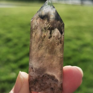 Genuine High quality Auralite 23 healing tower point rare