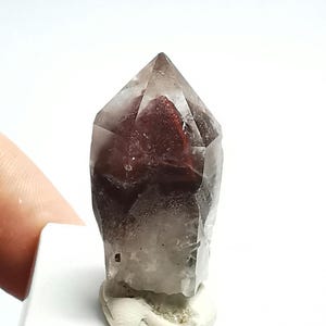Orange River Hematite Red Phantom Quartz - South Africa