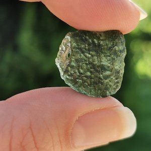Beautiful High quality natural Moldavite Tektite from Czech Republic UK