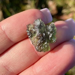 Beautiful High quality natural Moldavite Tektite from Czech Republic UK