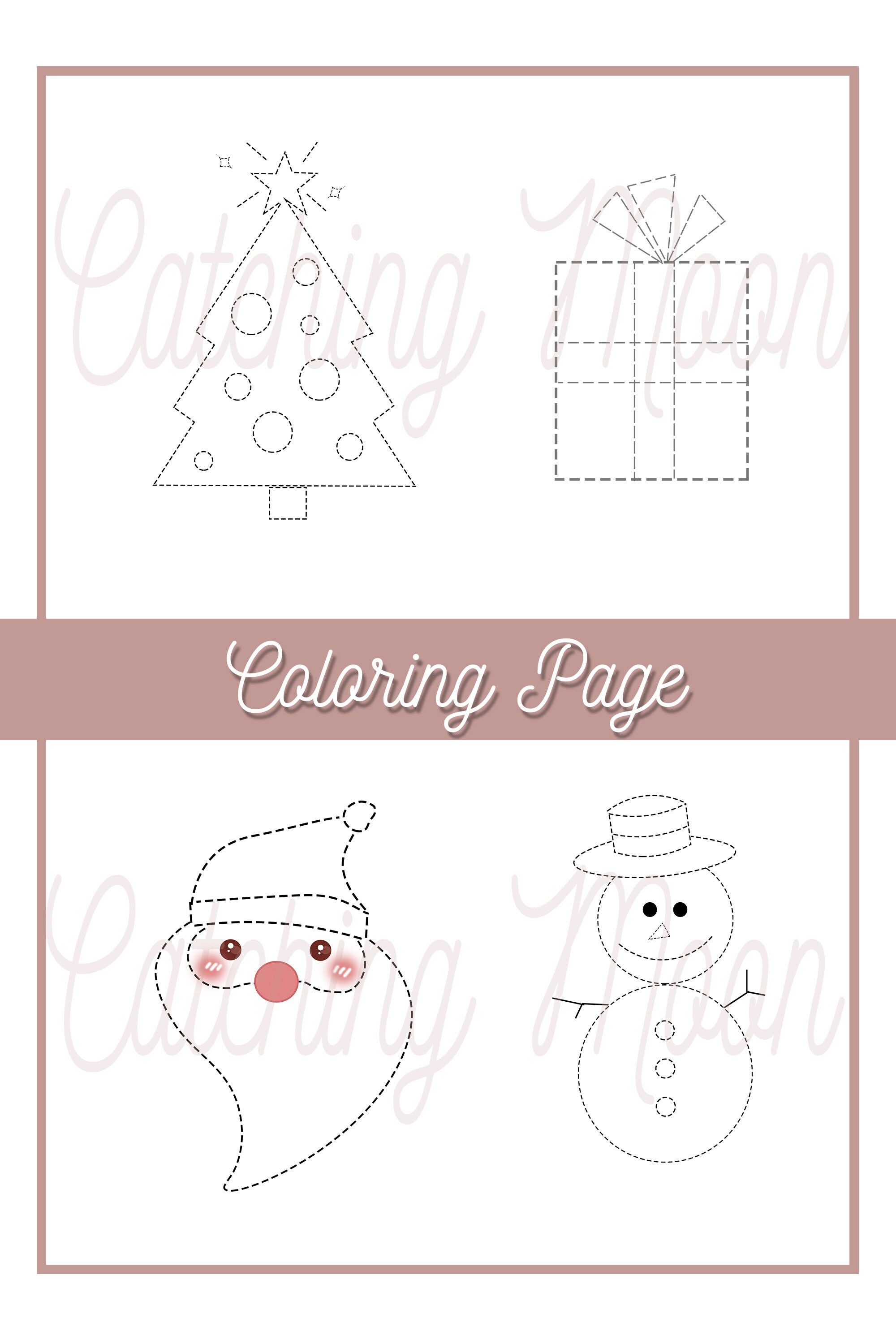 Preschool Shapes Tracing Worksheets Teaching Shapes Learn | Etsy