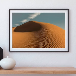 Desert Printable, Africa Art Prints, Moroccan Art Poster, Minimalistic Photography, Sahara Wall Art, Sand Dunes Home Decor, Digital Download