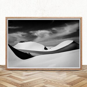Desert Printable, Sahara Wall Art, Desert Landscape, Abstract Wall Decor, Africa Photography, Morocco Poster, Instant Download, Sand Dunes
