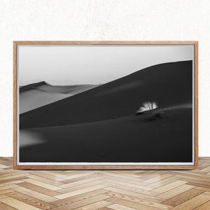 Desert Sand Dunes Printable, Sahara Wall Art, Digital Download, Minimalist Landscape, Boho Wall Decor, Africa Desert Photography, Morocco
