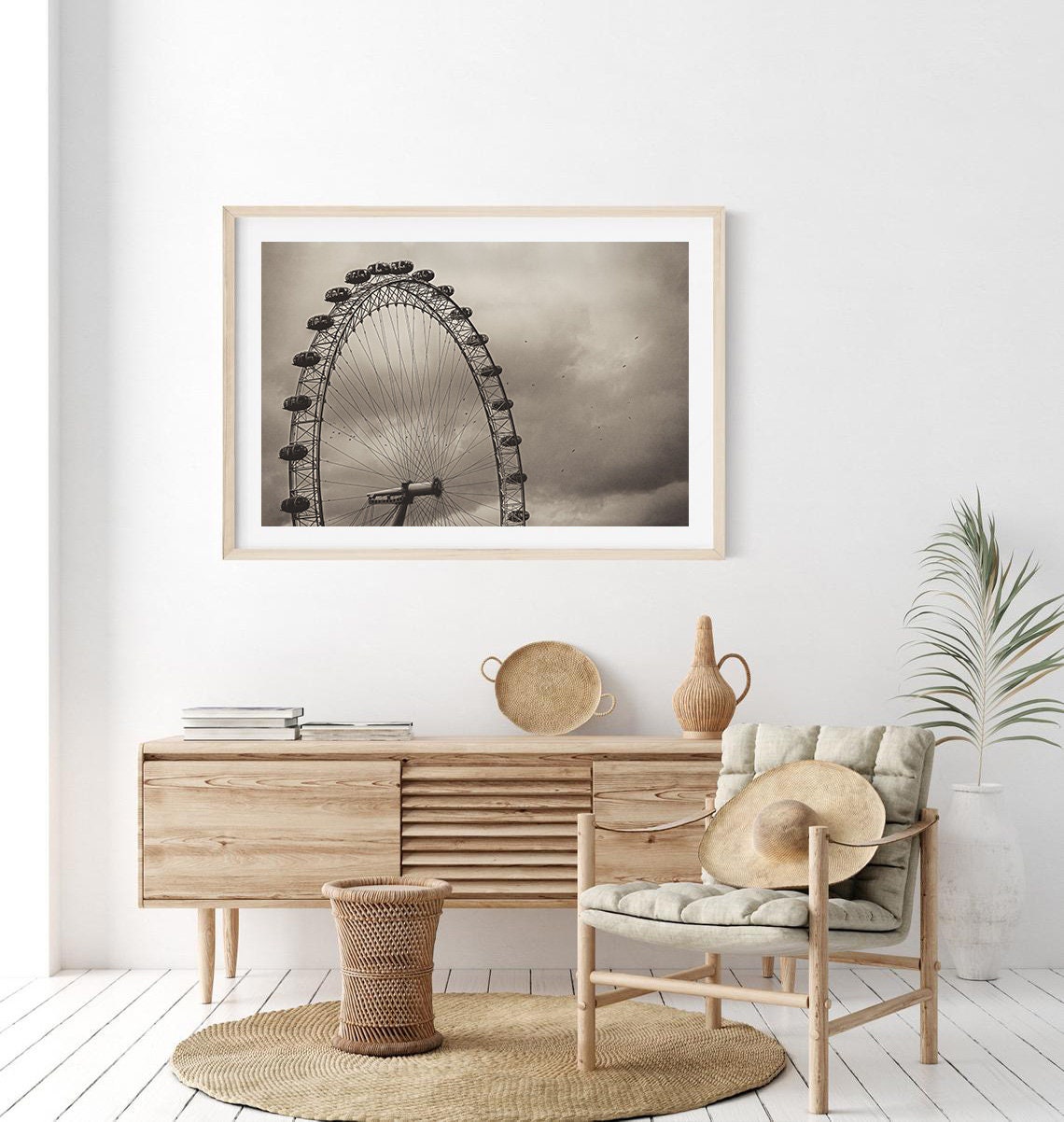 London Eye Poster London Printable Fine Art Photography - Etsy