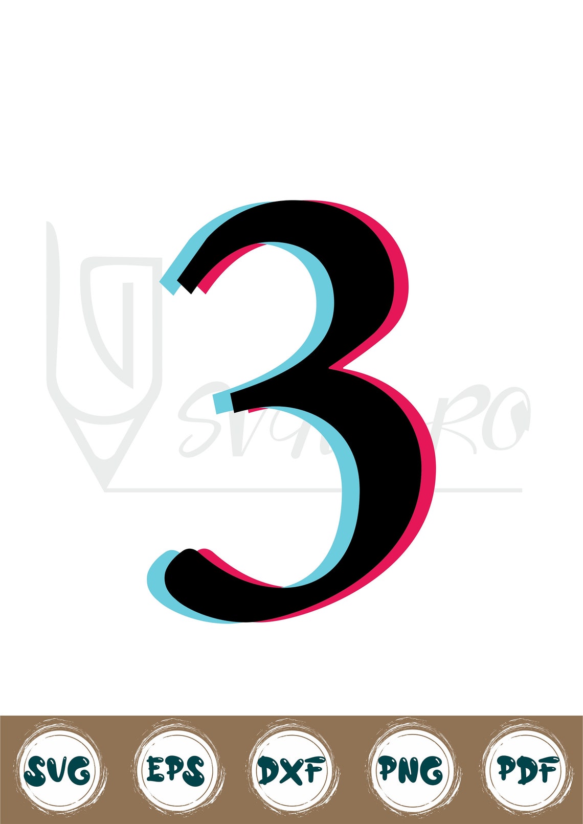 Download Tik Tok style numbers SVG tiktok birthday shirt tiktok | Etsy