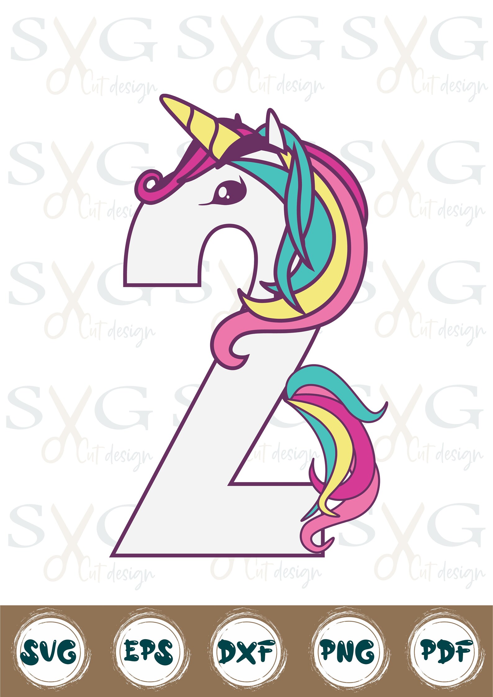 Free Free Unicorn Number Svg 117 SVG PNG EPS DXF File