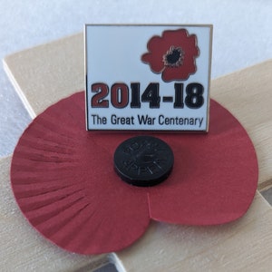 Poppy Pin Remembrance Day 2023 and beyond
