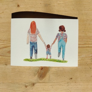 Carte de fête des mères pour mamans lesbiennes
