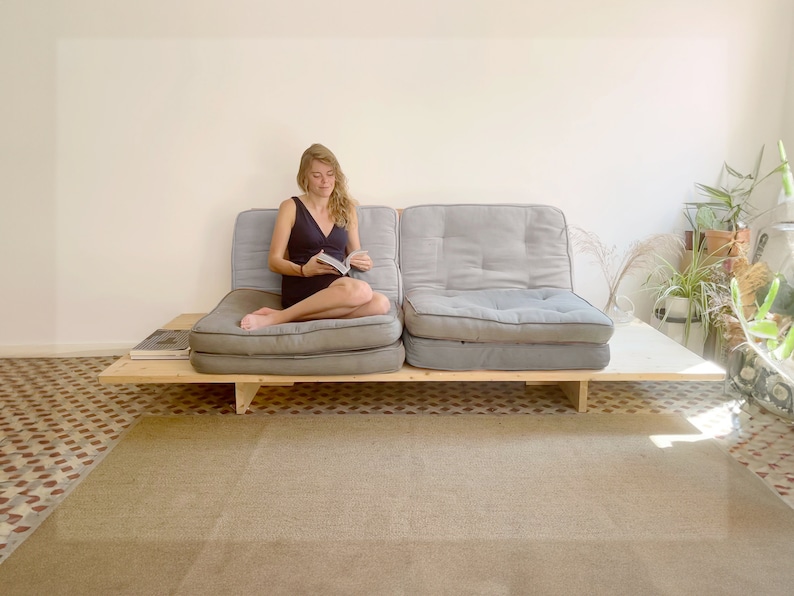 Modern minimalist DIY sofa plans