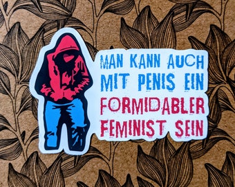 Formidable Feminist - Feminist Stickers | show your message | support people | against the patriarchy | Actionism | Empowerment