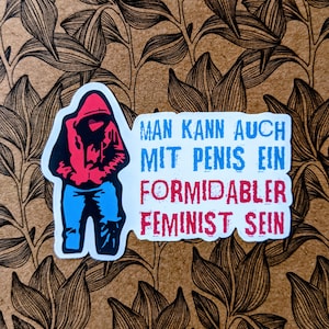 Formidable Feminist - Naklejki feministyczne | pokaż swoją wiadomość | ludzie wsparcia | przeciwko patriarchatowi | Akcjonizm | Wzmocnienie