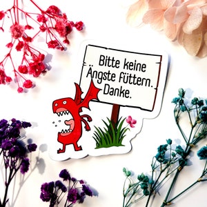 Voed geen angsten - laat alternatieve stickers achter | toon uw bericht | steun mensen | tegen het patriarchaat | Actionisme | Machtiging
