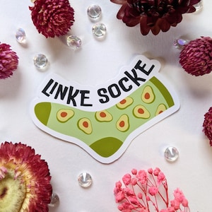 Linkersok - Linker alternatieve stickers | toon uw bericht | steun mensen | tegen het patriarchaat | Actionisme | Machtiging