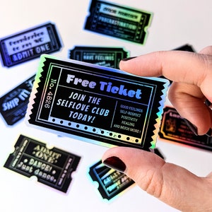 Stickerset voor zelfliefde op het gebied van geestelijke gezondheid - psychologiestickers | toon uw bericht | mensen ondersteunen | Actionisme | Machtiging
