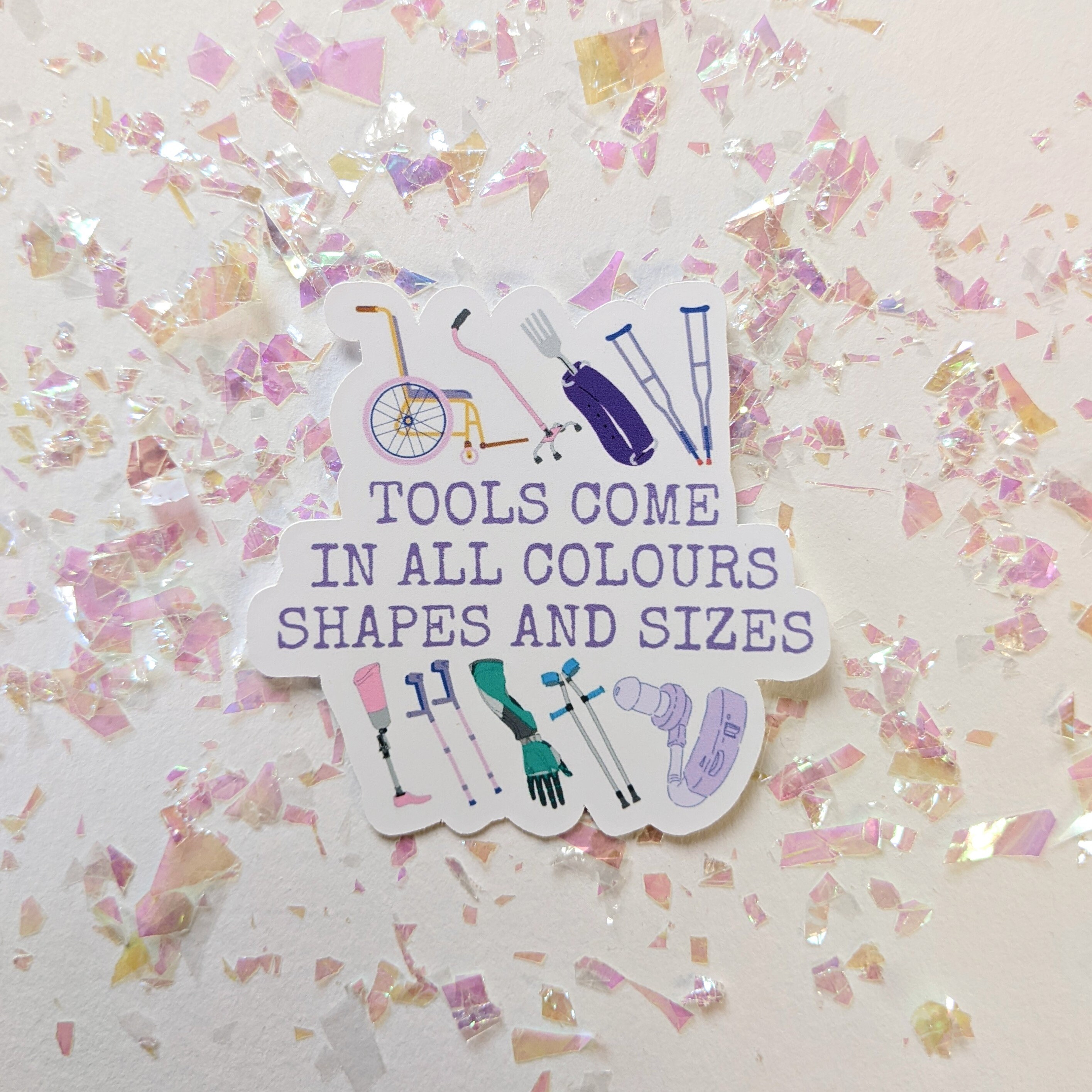 Tools Sticker | show your message | Actionism | political