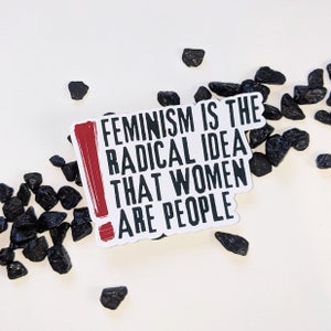 Idea radical - Pegatinas feministas | muestra tu mensaje | apoyar a la gente | contra el patriarcado | Accionismo | Empoderamiento