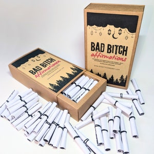 40 affirmations dans un tiroir pendant 40 jours - Bad Bitch - Allemand ou Anglais