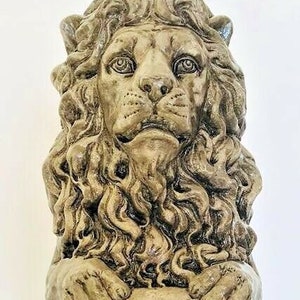 Latex mould for making this stunning Lion statue