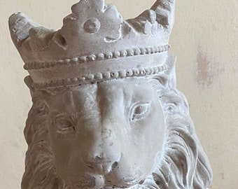 Latex Mould  WITH FOAM SUPPORT for making this Stunning Lion