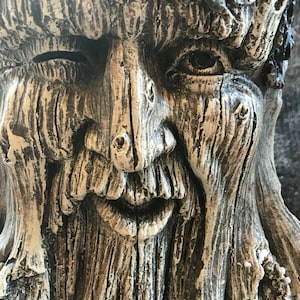 Latex Mould for making this Large winking Treeman Pot