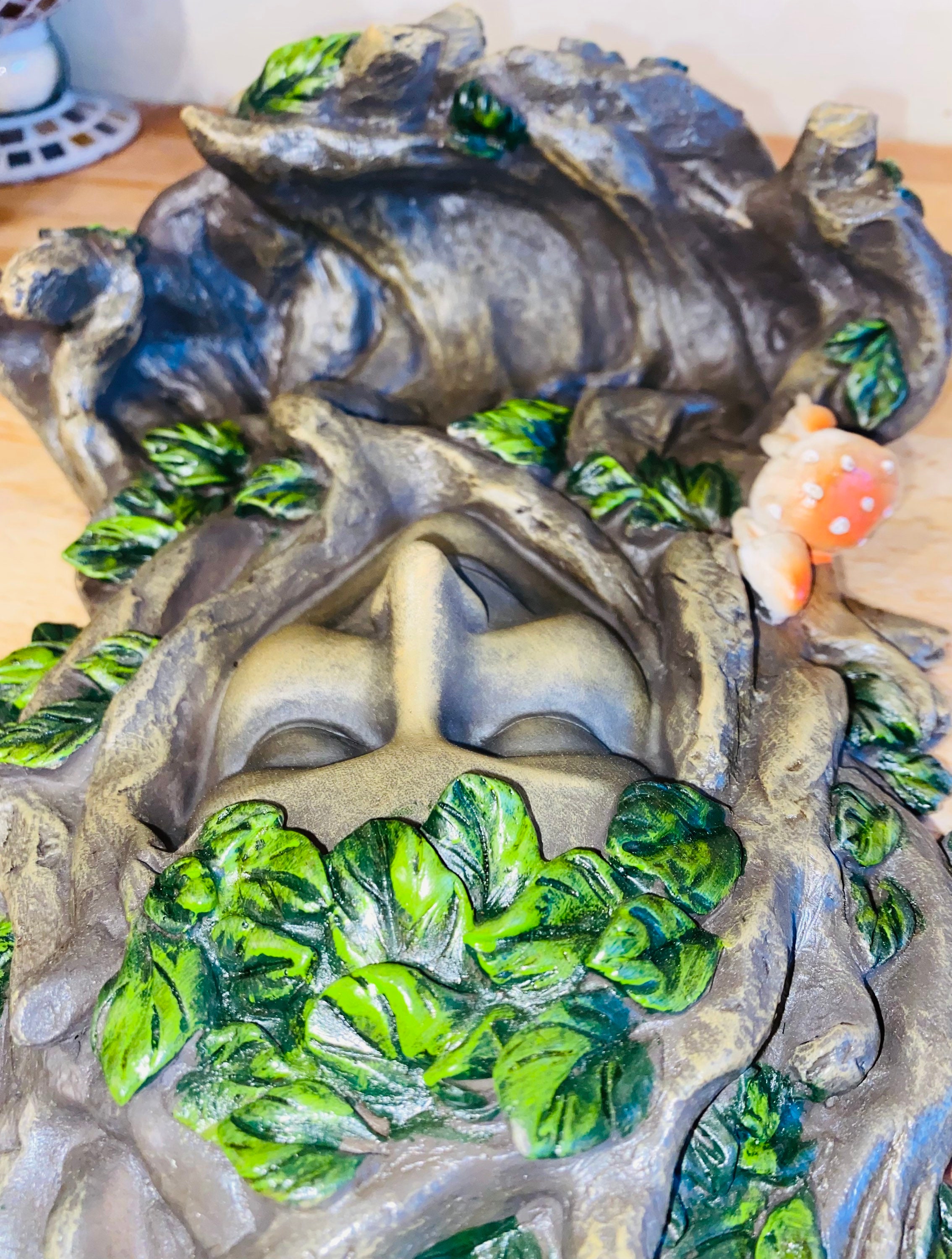 この素敵な木の男の棚/昆虫フィーダーを作るためのラテックス型 - Etsy