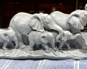 Latex Mould for making this lovely Elephant Family