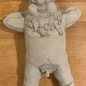 latex Mould for making this Naughty Gnome