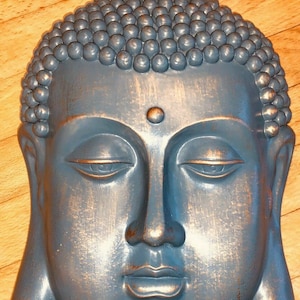 Latex Mould for making this Lovely Buddha Head Plaque
