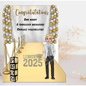 Tarjeta de graduación para un joven/niño