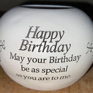 Latex Mould for making this Birthday t lite holder