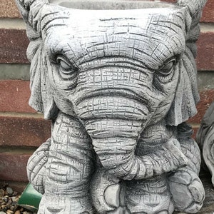 Latex Mould for making this lovely Elephant Planter image 1