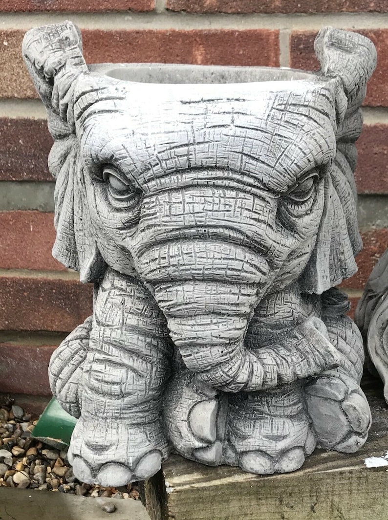 Latex Mould for making this lovely Elephant Planter image 1