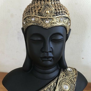 latex mould for making this lovely Buddha head Bust