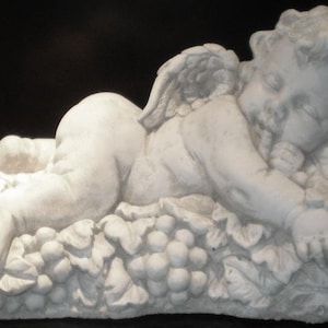 Latex mould for making this Large Sleeping Cherub