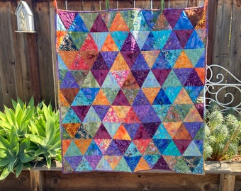 Batik Quilt Etsy