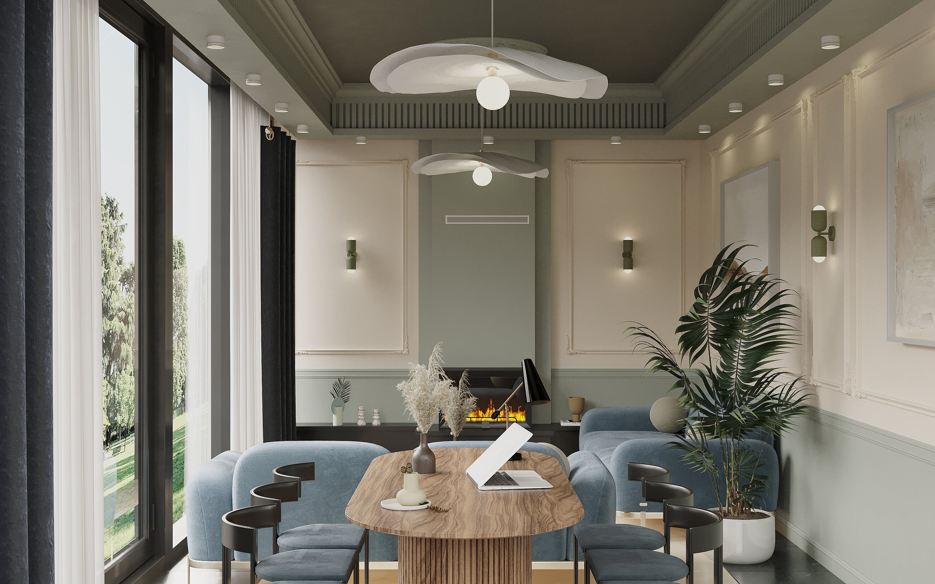 Living Room, Interior Design, Single Room Design, Master Room ...