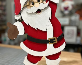 Standing Santa | Santa Cutout | Here Comes Santa Claus