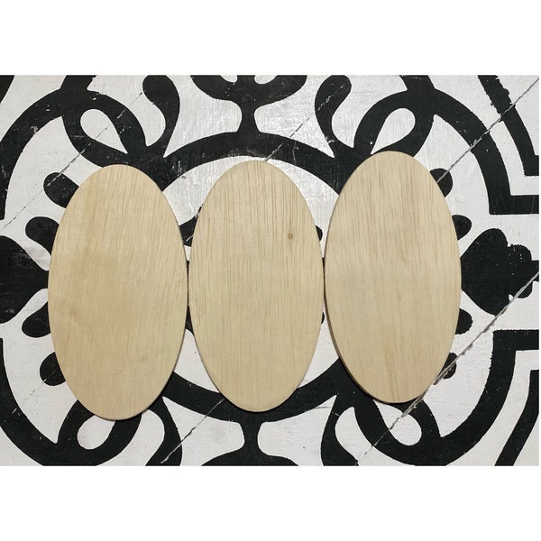 Ovals | Set of 3 ovals | 3 inch ovals | Oval Wood Cutout | Oval Cutout | Oval Pumpkins | Pumpkins | Fall Pumpkins