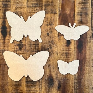 Wytrawione motyle | Motyl | Wiosna | Wycinanka motyla