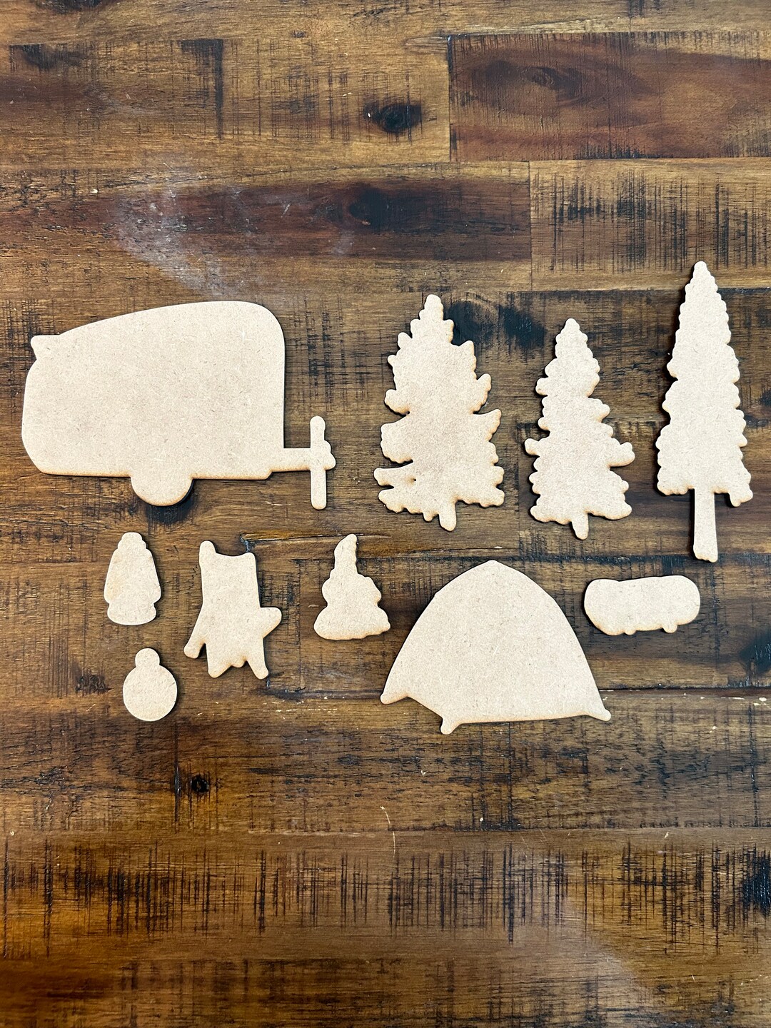 Camping Essentials | Camper | Tent | Camping Cutouts - Etsy