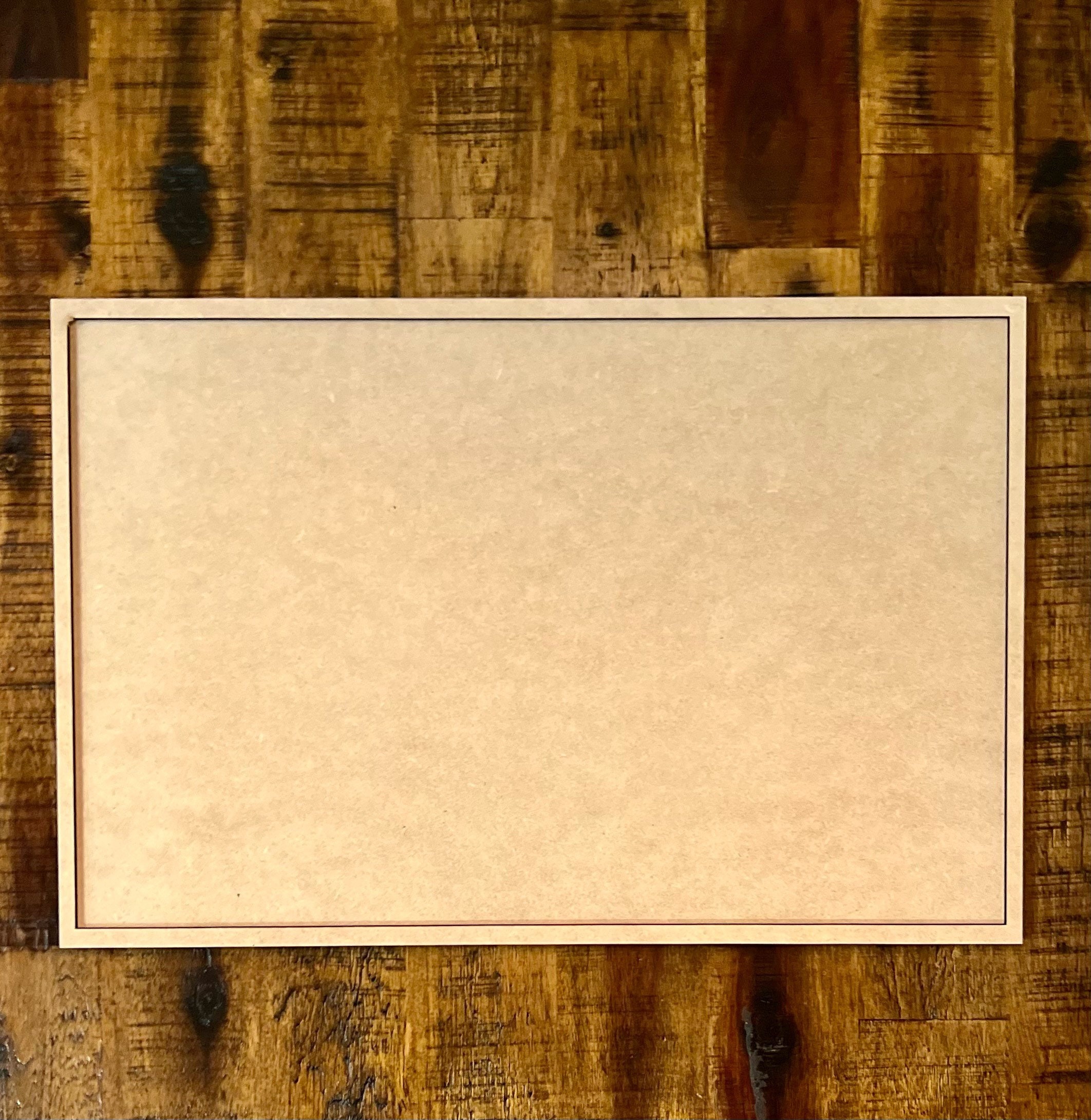 Wood Blank Frame & Back | Frame | Board