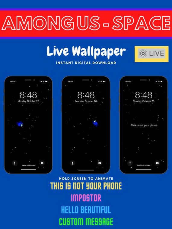 Buy Among Us Iphone Live Wallpaper Instant Digital Download Online in India - Etsy Buy Among Us Iphone Live Wallpaper Instant Digital Download Online in India - Etsy