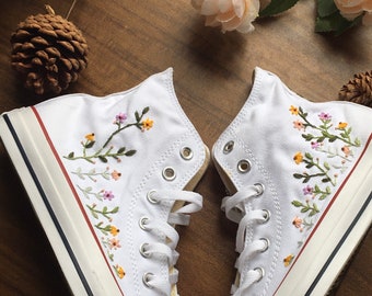 custom rose converse