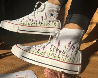 converse with flowers