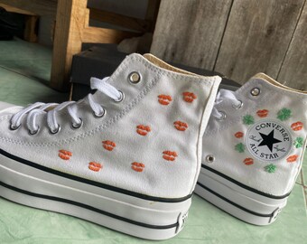 cute platform converse