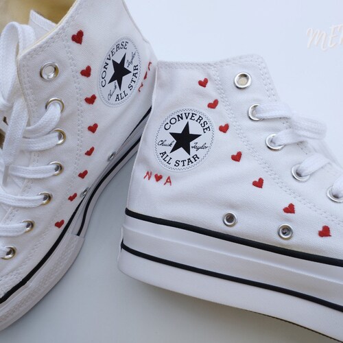 custom platform chuck taylors