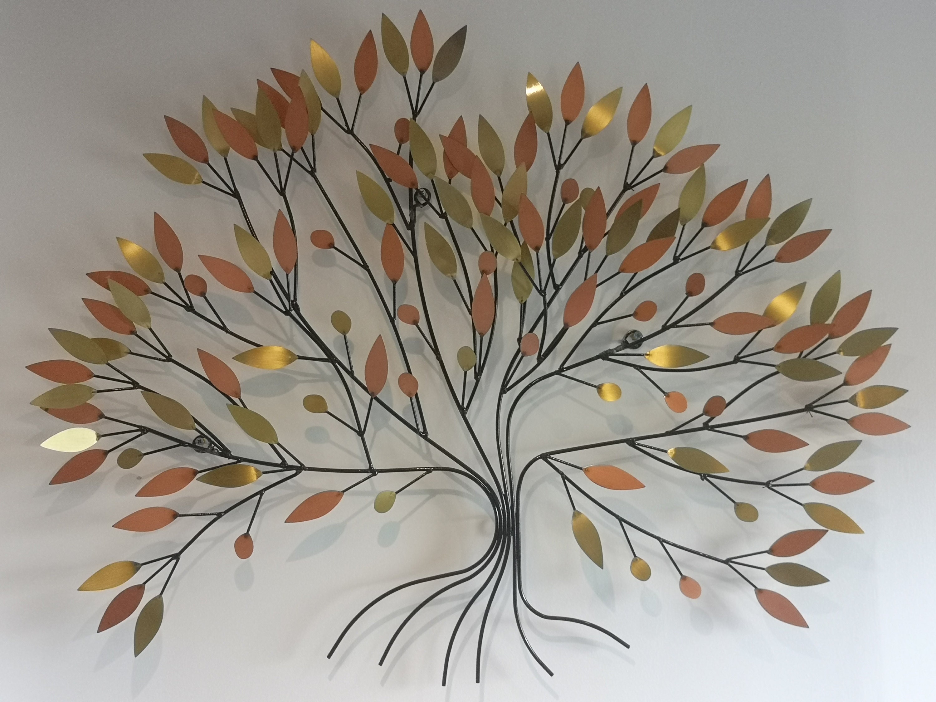 Metal Wall Art Tree of Life Wall Decor. Contemporary Modern Etsy UK