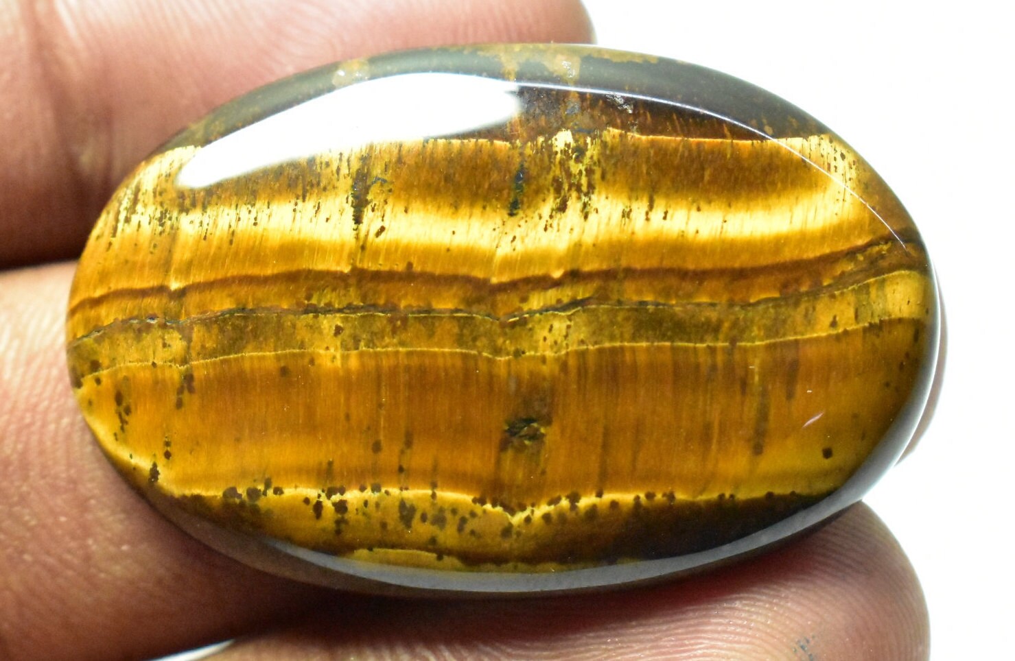 Top Amazing Yellow Tiger Eye Gemstone Natural Yellow Tiger Etsy