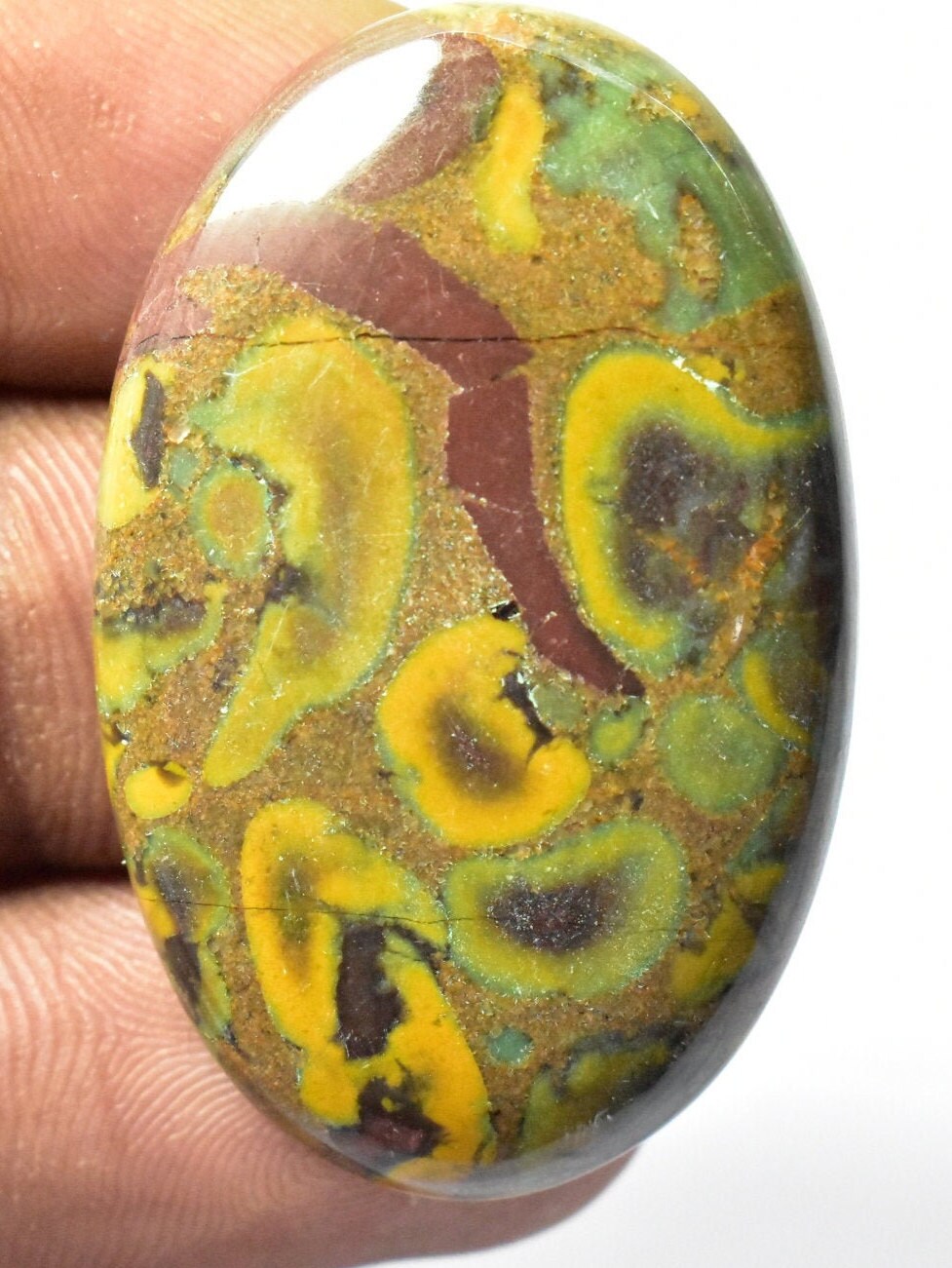 Fantastic Fruit Jasper Gemstone. Natural Fruit Jasper. Fruit Etsy